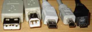 USB-Steckerformen (aus Wikipedia)