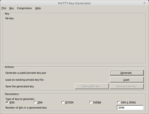 Puttygen